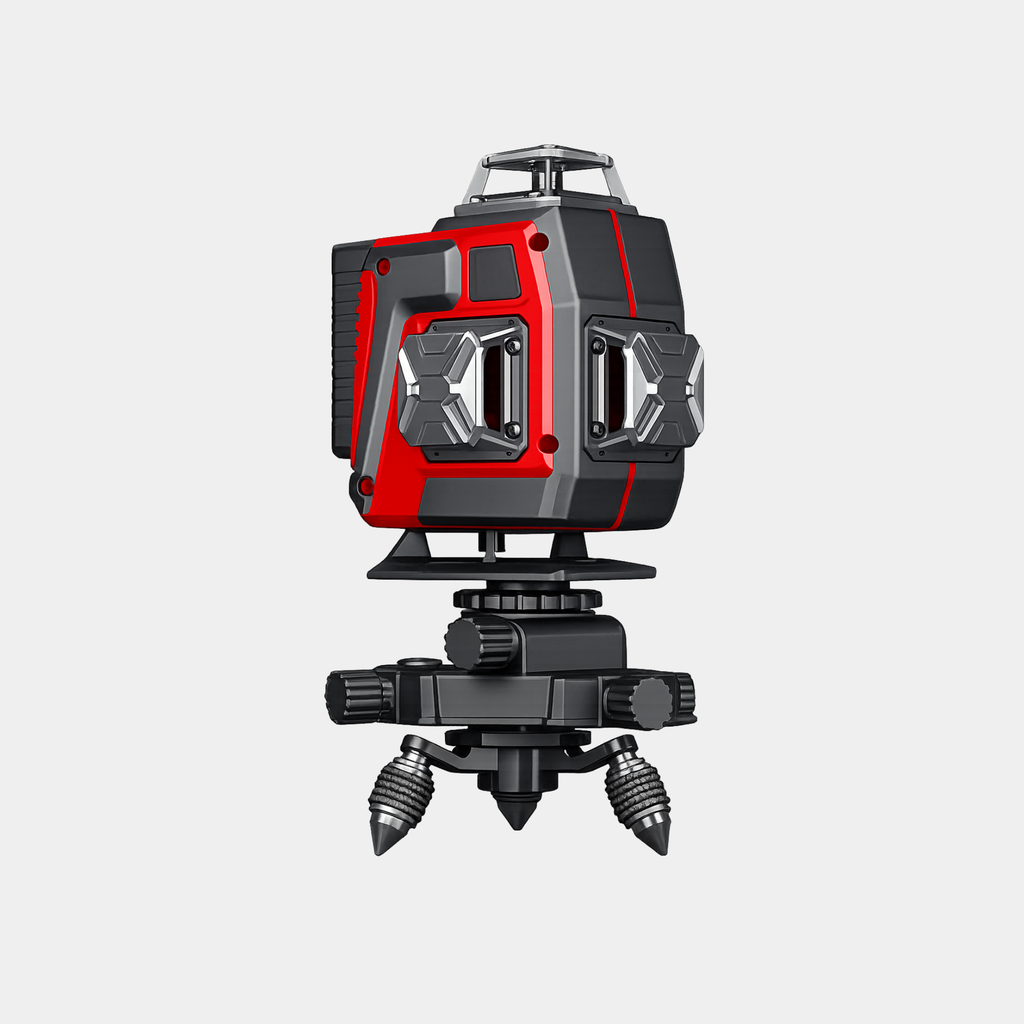 niveau laser longue distance 4D rouge
